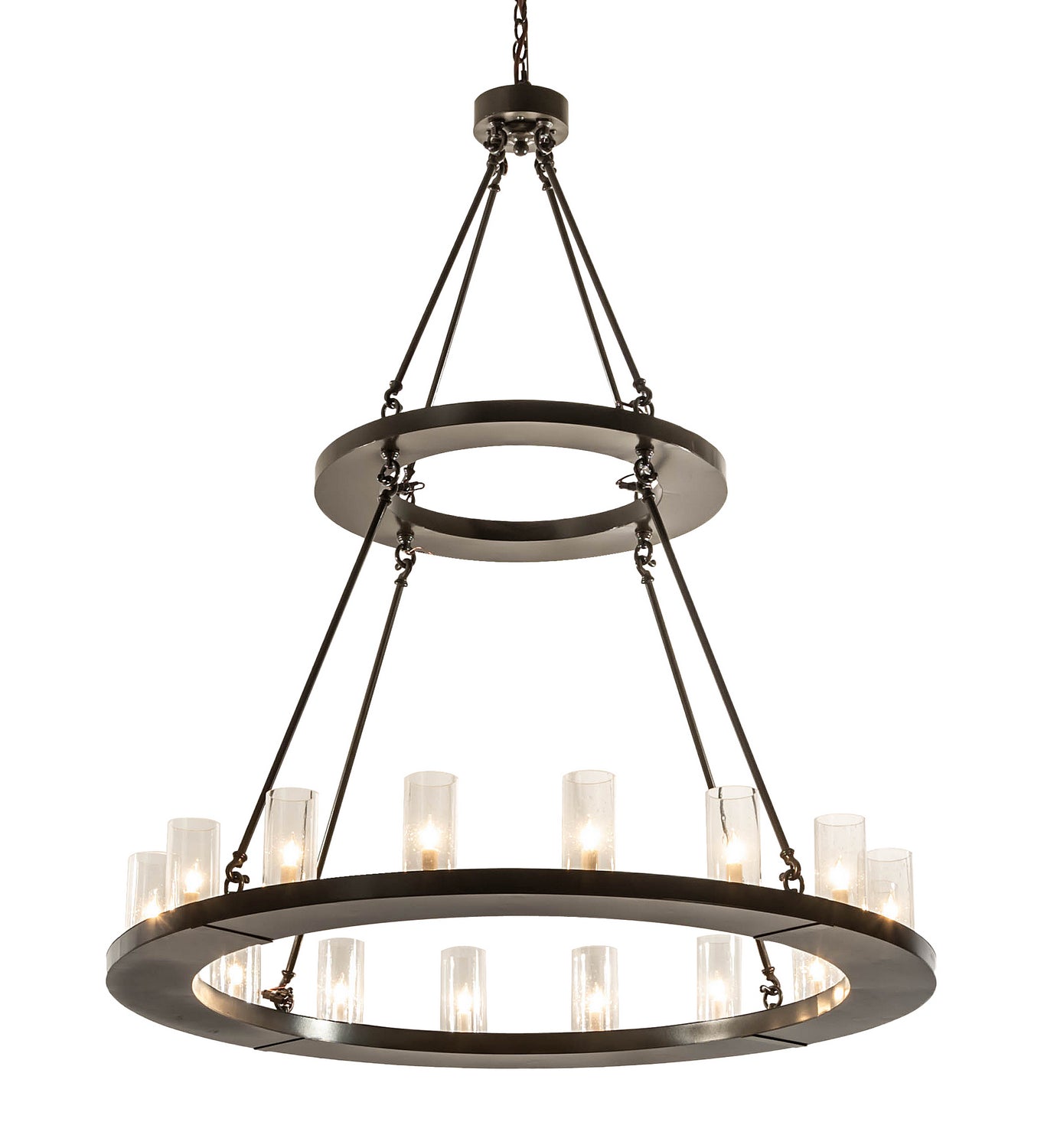 16-Light Crystal Chandelier for Dining Room - Modern Elegant Ceiling Light Fixture with LED Bulbs for Home Decor | Perfect for Dining Room, Living Room, Bedroom Lighting