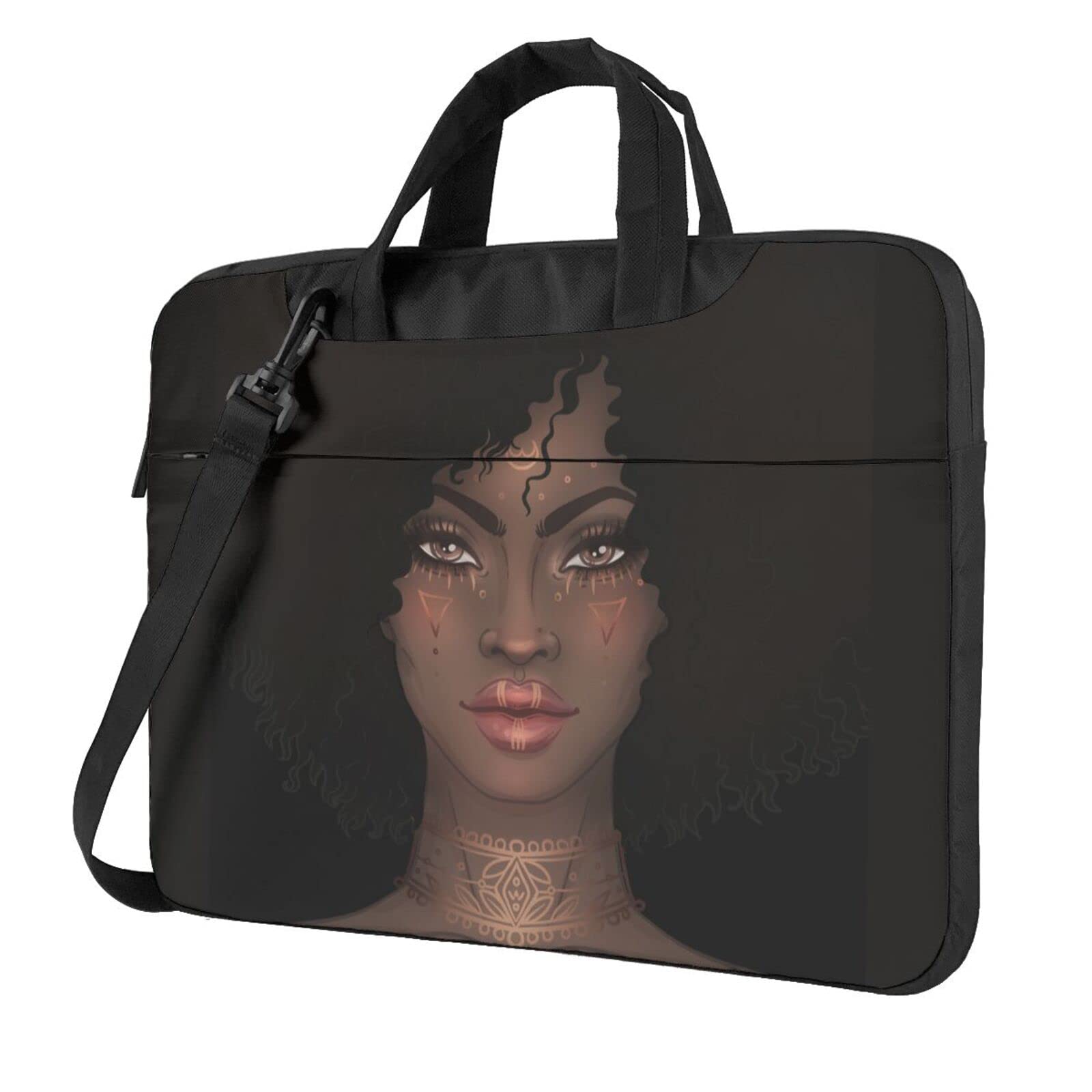 Stylish Unisex Laptop Messenger Bag with Fashion Print - Durable Business Shoulder Bag for Work, Travel & College (15.6 Inch) - Perfect for Professionals, Students & Commuters