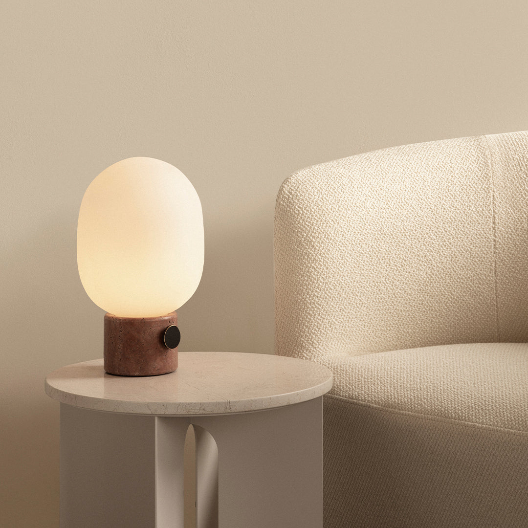 Wagell Jwda Modern LED Table Lamp - Adjustable Brightness, Touch Control, USB Charging - Perfect for Bedroom, Living Room, Office & Study Desk Lighting