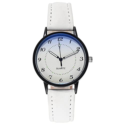 Luxury Quartz Analog Ladies Watch with Genuine Leather Strap - Elegant Fashion Wristwatch for Women | Perfect for Office, Party & Everyday Wear