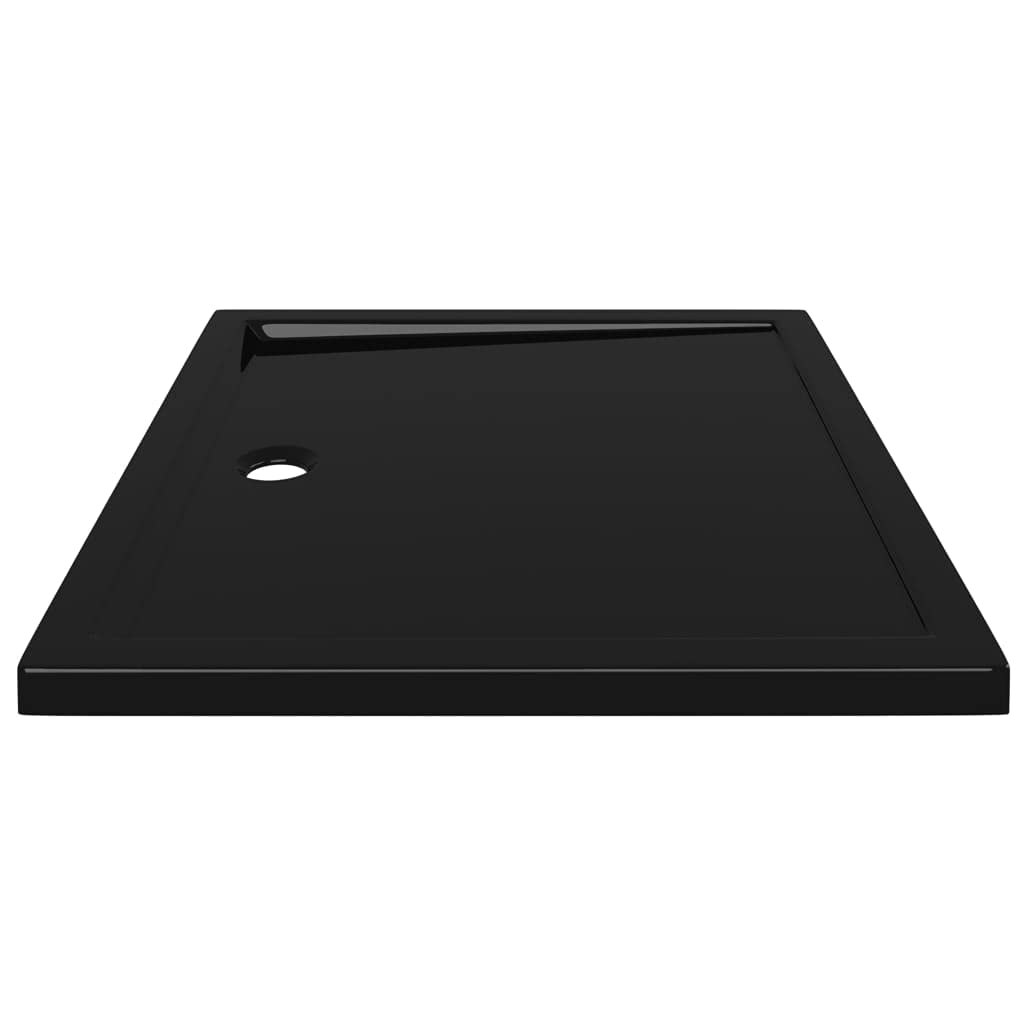 Black ABS Rectangular Shower Base Tray - 31.5