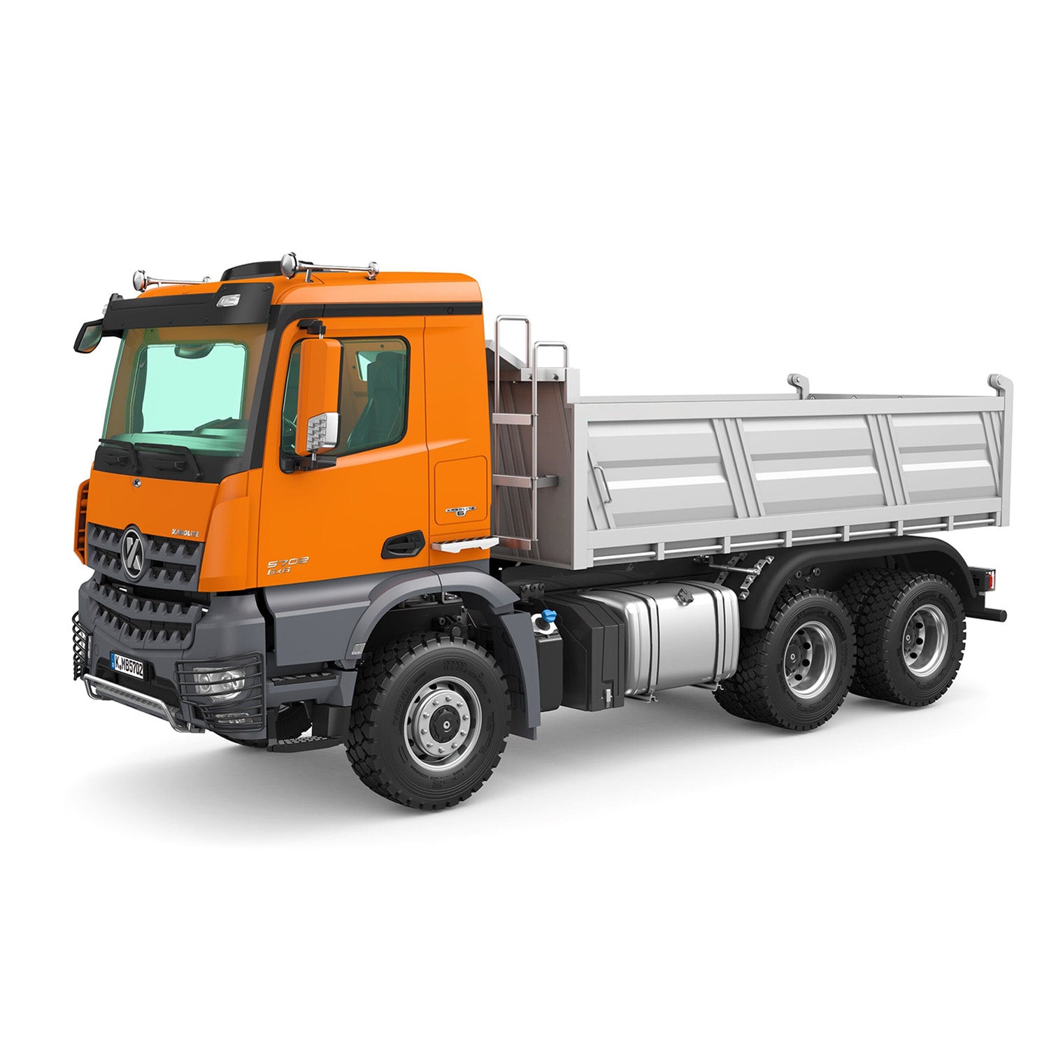 2.4G RC Electric Dump Truck 1:14 Scale 6x6 Remote Control Toy with Lifting Function, Sound & Light - Ready to Run (RTR) - Perfect for Kids, Collectors & Construction Enthusiasts - Indoor & Outdoor Play