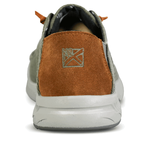 KR Strikeforce The Austin Men's Athletic Bowling Shoes - Charcoal/Brown - Lightweight & Comfortable for League Play & Casual Bowling