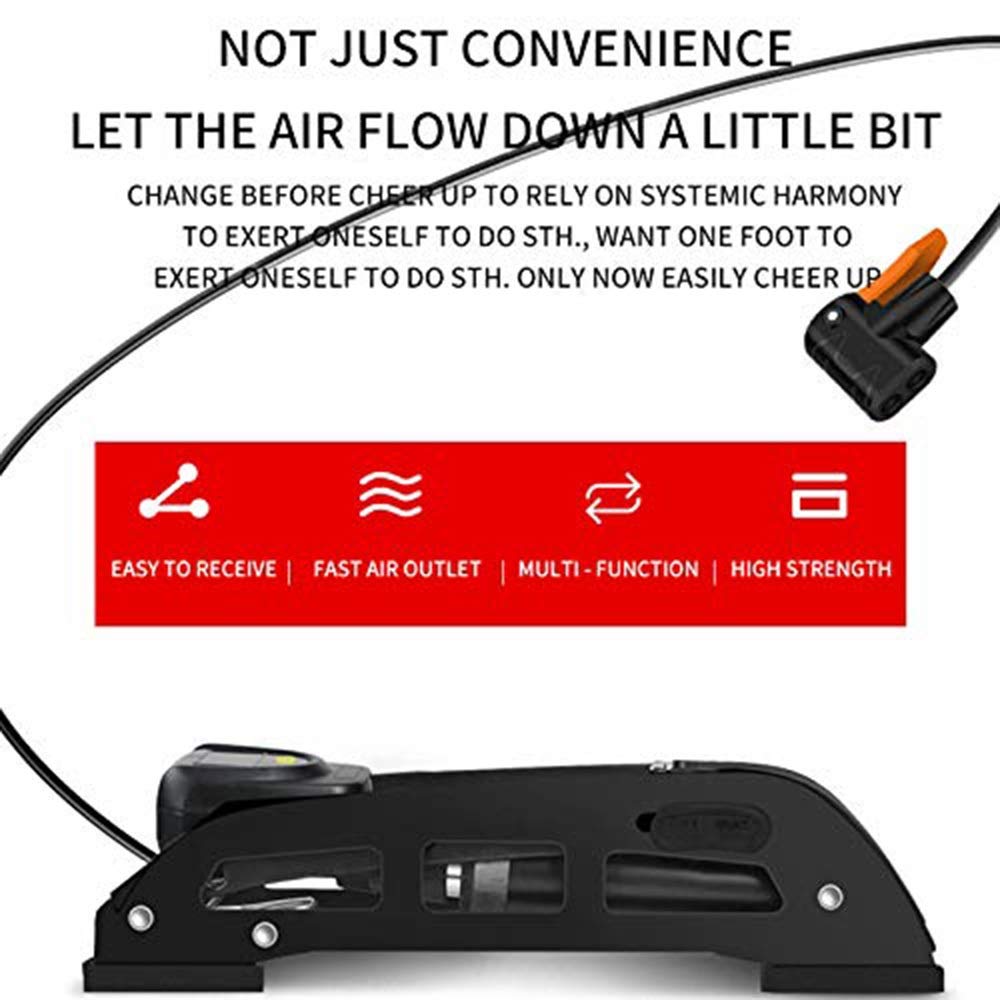 Portable Air Compressor Pump - Digital Tire Inflator with LCD Gauge, High Pressure 150PSI, Fast Inflation for Car, Motorcycle, Bike Tires - Perfect for Home, Garage & Roadside Emergency Use