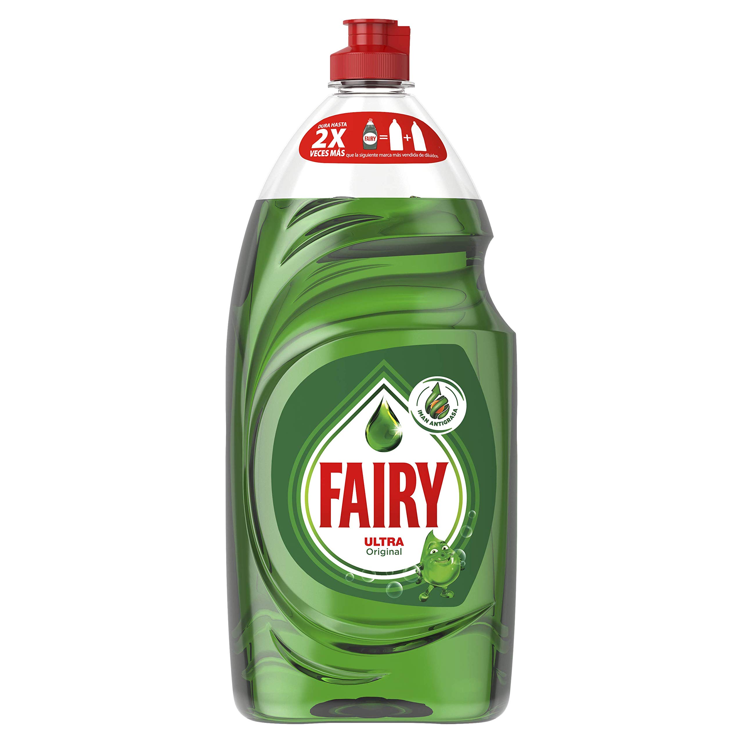 Fairy Ultra Original Dishwashing Liquid - 28 oz (820 ml) | Powerful Grease Cutting Formula | Ideal for Hand Washing Dishes, Pots & Pans in Kitchen, RVs & Camping