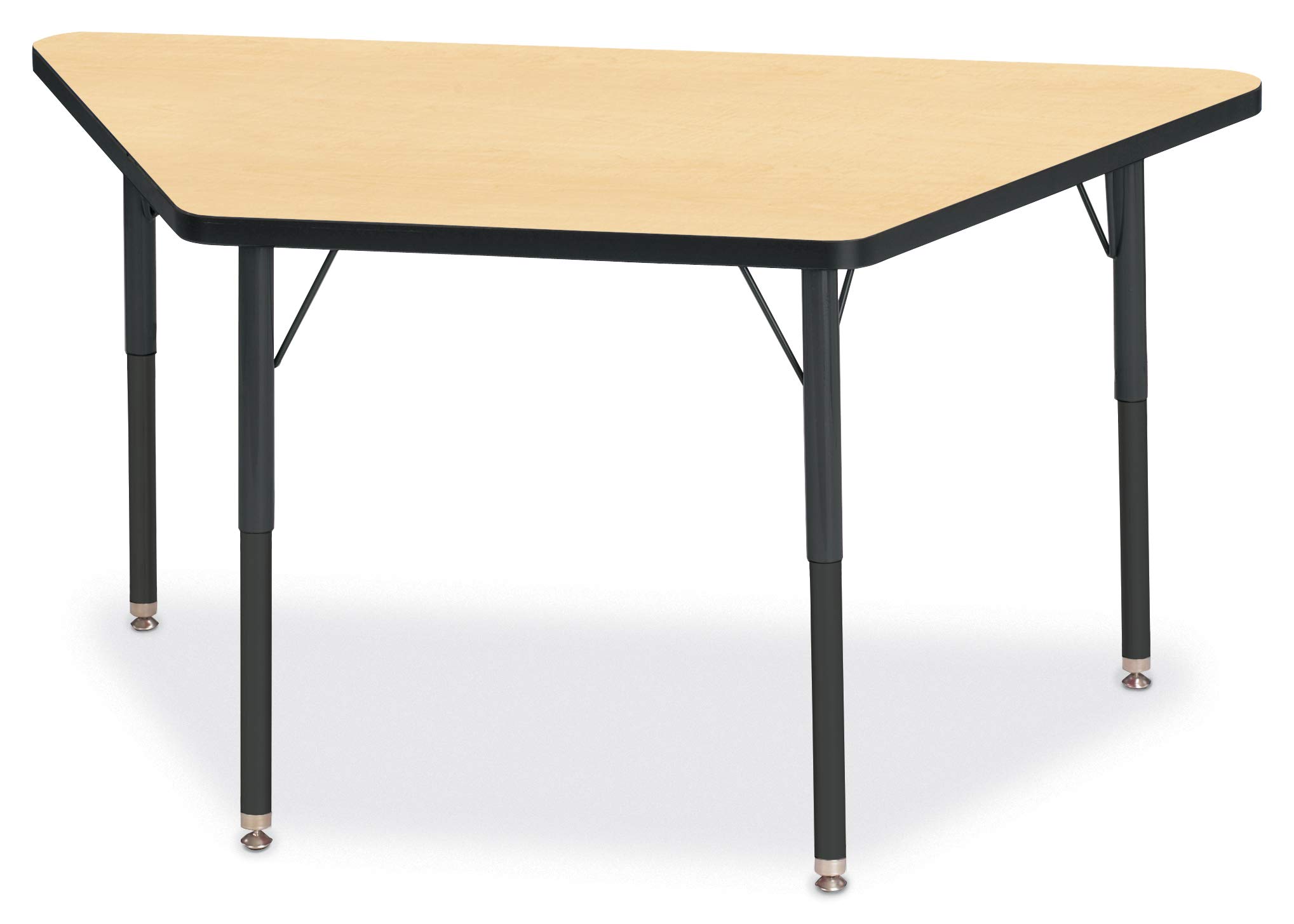 Jonti-Craft Berries 6438JCA011 Adjustable Height Trapezoid Activity Table - 24
