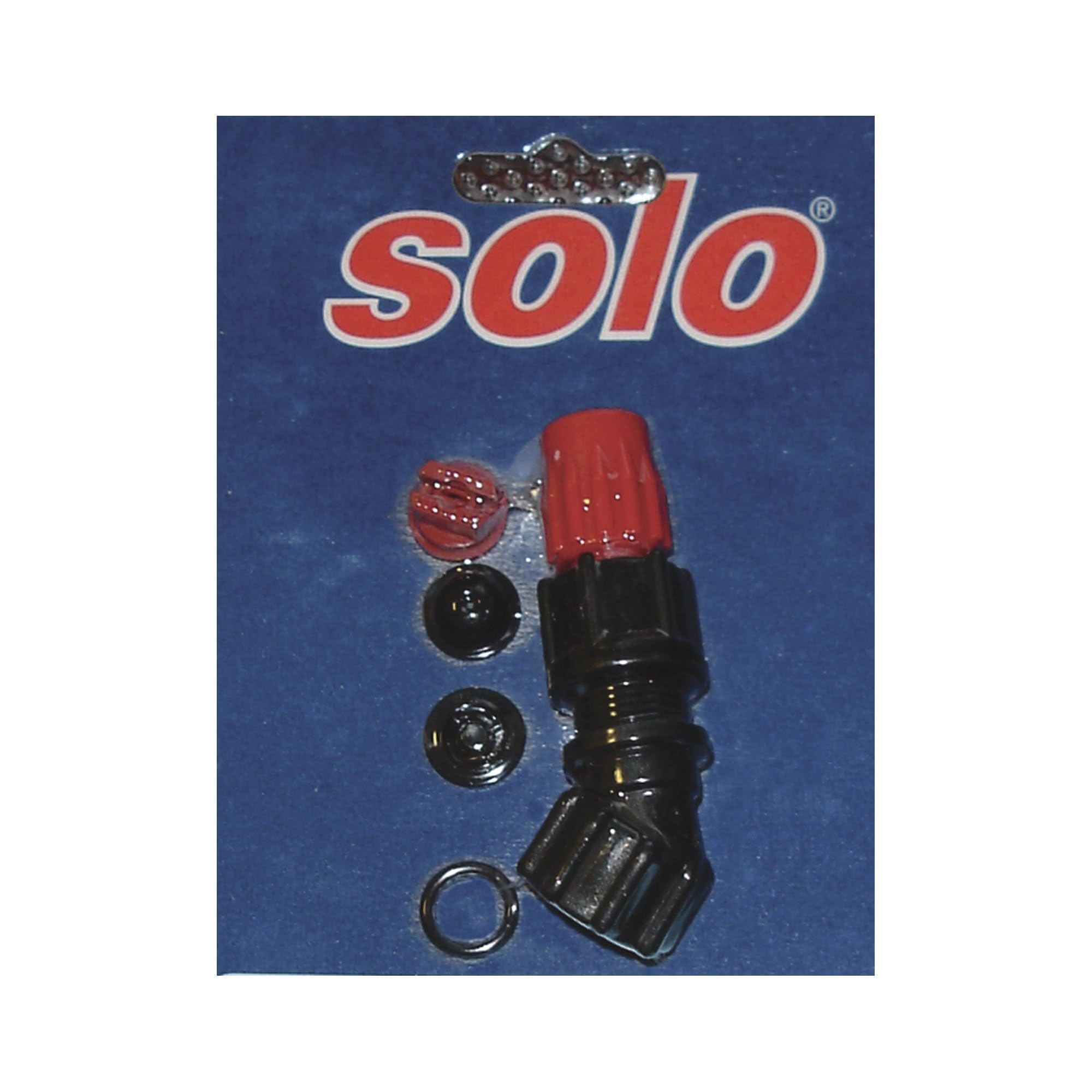 Solo 4900654-P Sprayer Elbow Nozzle Assembly with Standard Nozzle Assortment - Black - Perfect for Garden Sprayers, Lawn Care & Agricultural Equipment