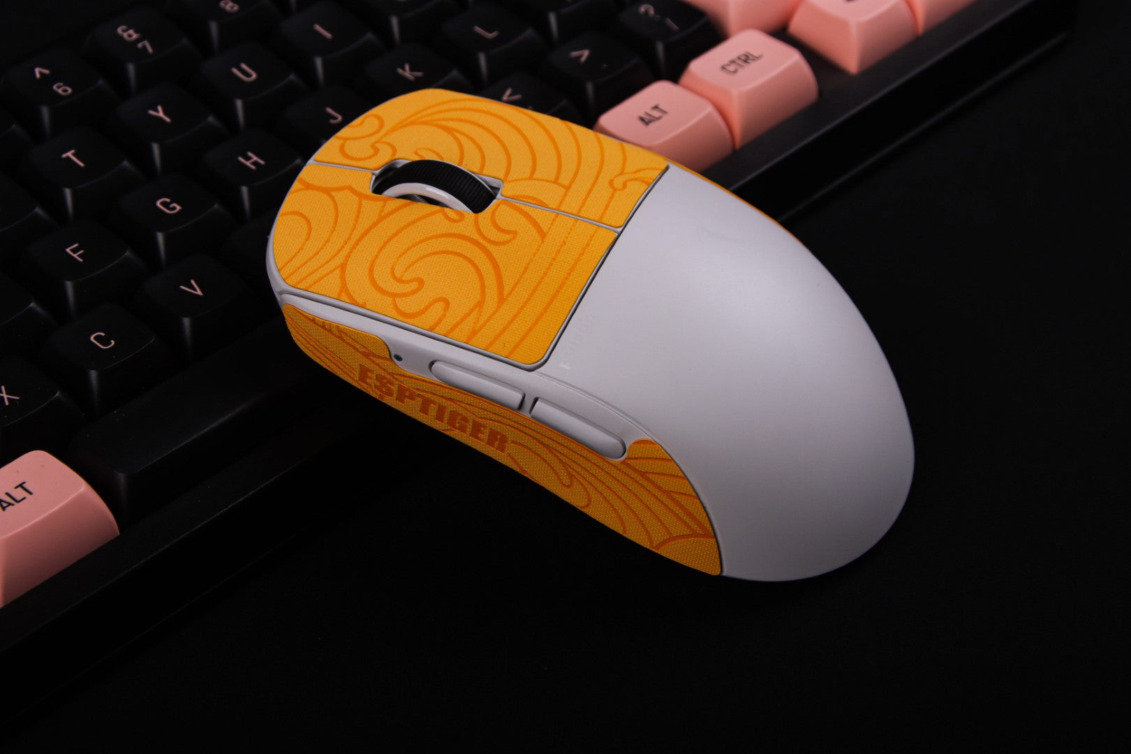 Esports Tiger Oriole Mouse Grips for Pulsar X2 Mini, X2V2 Mini & X2 CrazyLight - Non-Slip Grip Tape for Gaming Mice - Perfect for FPS, MOBA & Esports Gaming