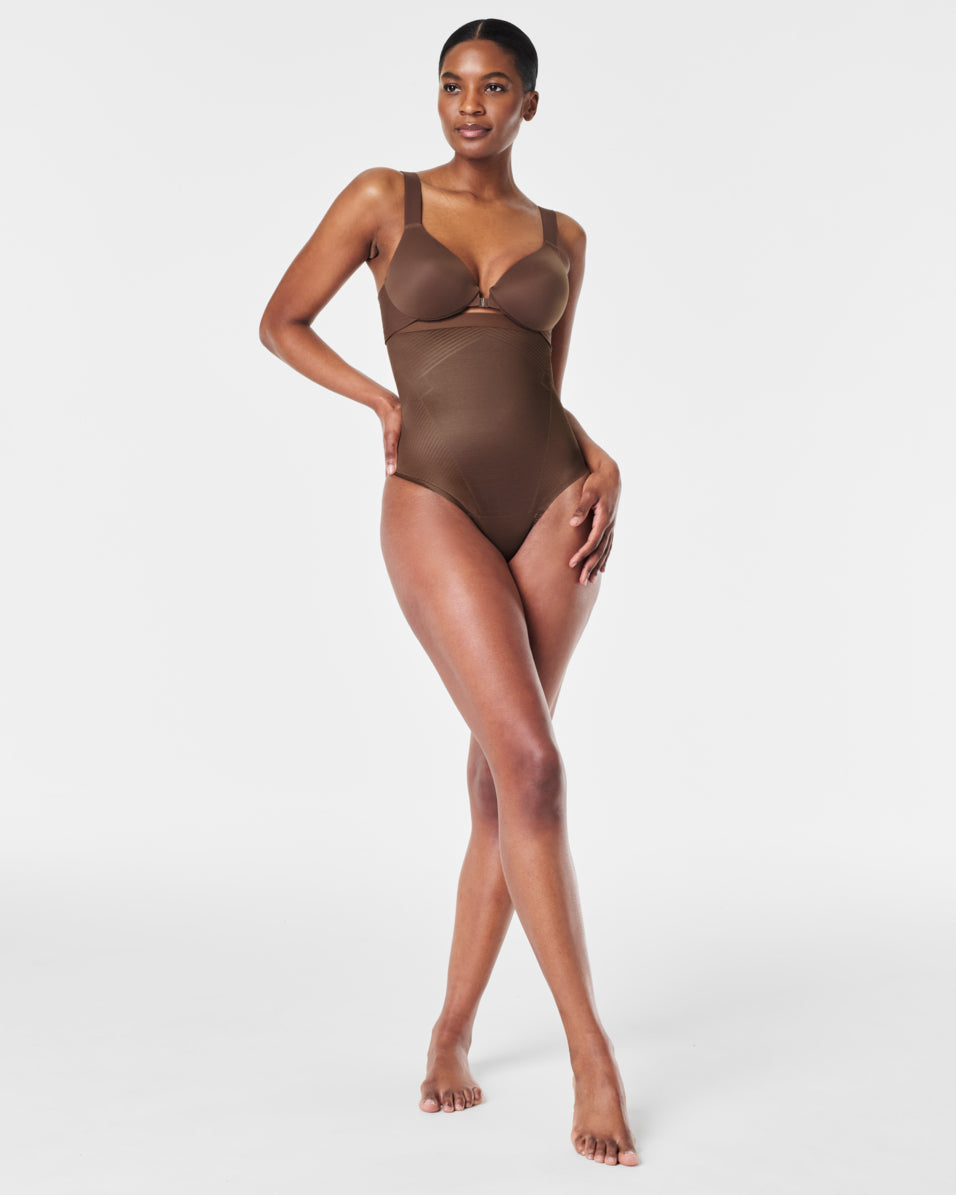 SPANX Shapewear Invisible High Waisted Thong for Women - Seamless Slimming Underwear for Everyday Comfort & Confidence | Perfect for Work, Date Night & Special Occasions