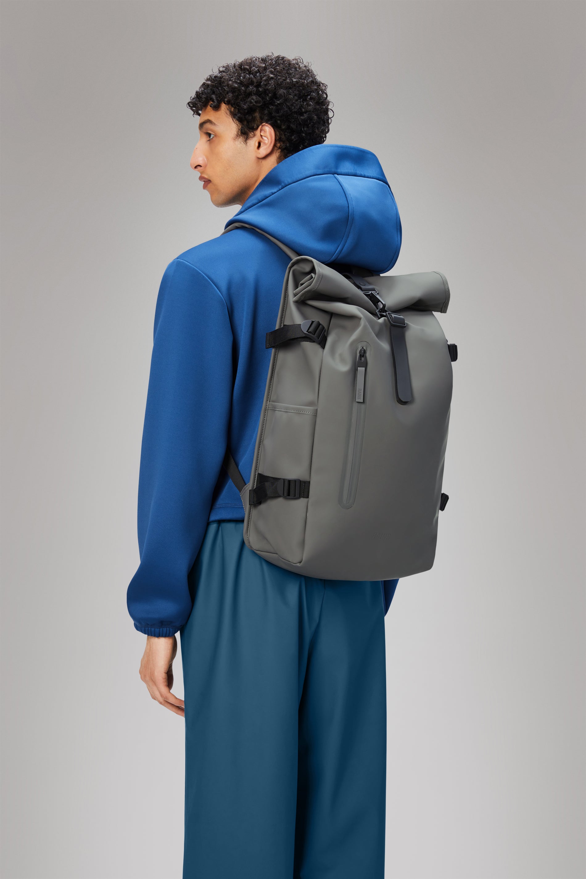 Waterproof Rolltop Backpack - Large 40L Travel Rucksack for Hiking, Camping & Commuting | Durable Outdoor Daypack with Laptop Sleeve
