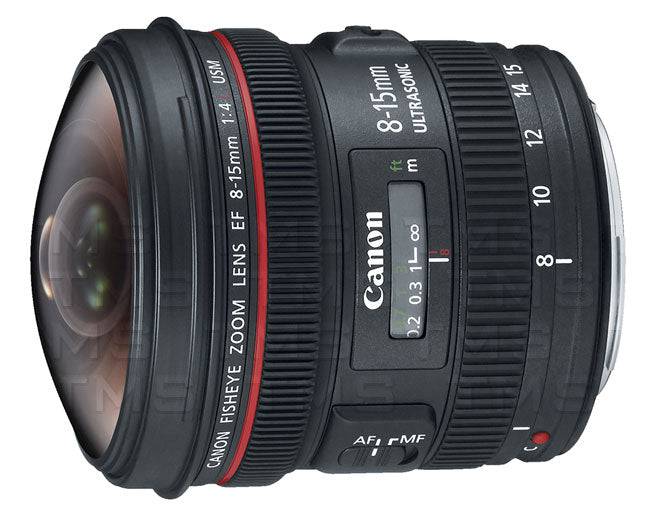 Canon EF 8-15mm f/4L Fisheye USM Lens for DSLR Cameras - Ultra Wide Angle Zoom Lens for Landscape, Architecture & Creative Photography