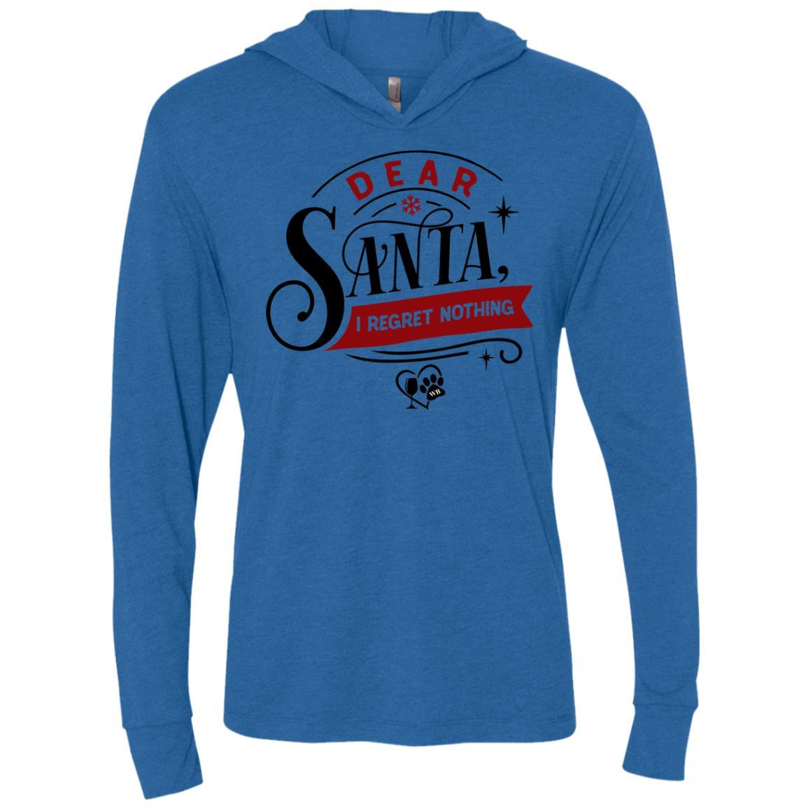 WineyBitches.Co Unisex Tri-Blend Long Sleeve Hooded T-Shirt - Comfortable & Stylish for Casual Wear, Outdoor Activities & Gifts
