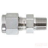 1/8 BSPT x 5mm Compression Fitting for RTD & Thermocouple - Stainless Steel 304 Body with Brass Compression Ring - Ideal for Industrial Temperature Sensors & HVAC Systems