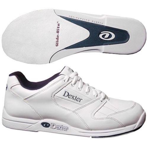 Dexter Men's Ricky II Bowling Shoes - White | Comfortable & Durable for League Play & Casual Bowling