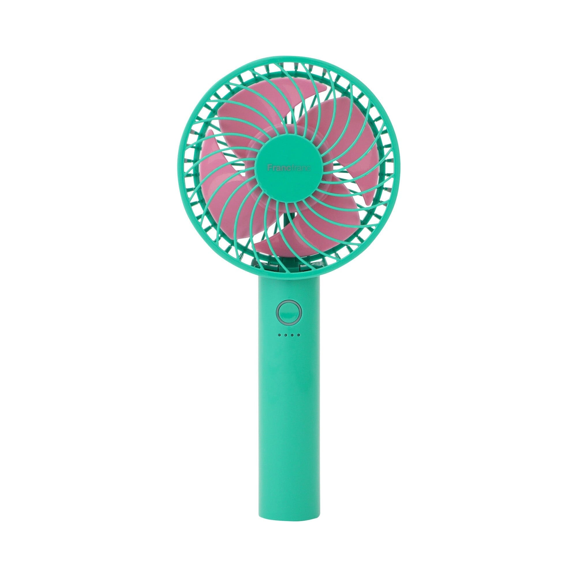 FRAIS Portable Handheld Fan - Dual Color Green | Personal Cooling Fan for Outdoor, Travel, Office & Home Use