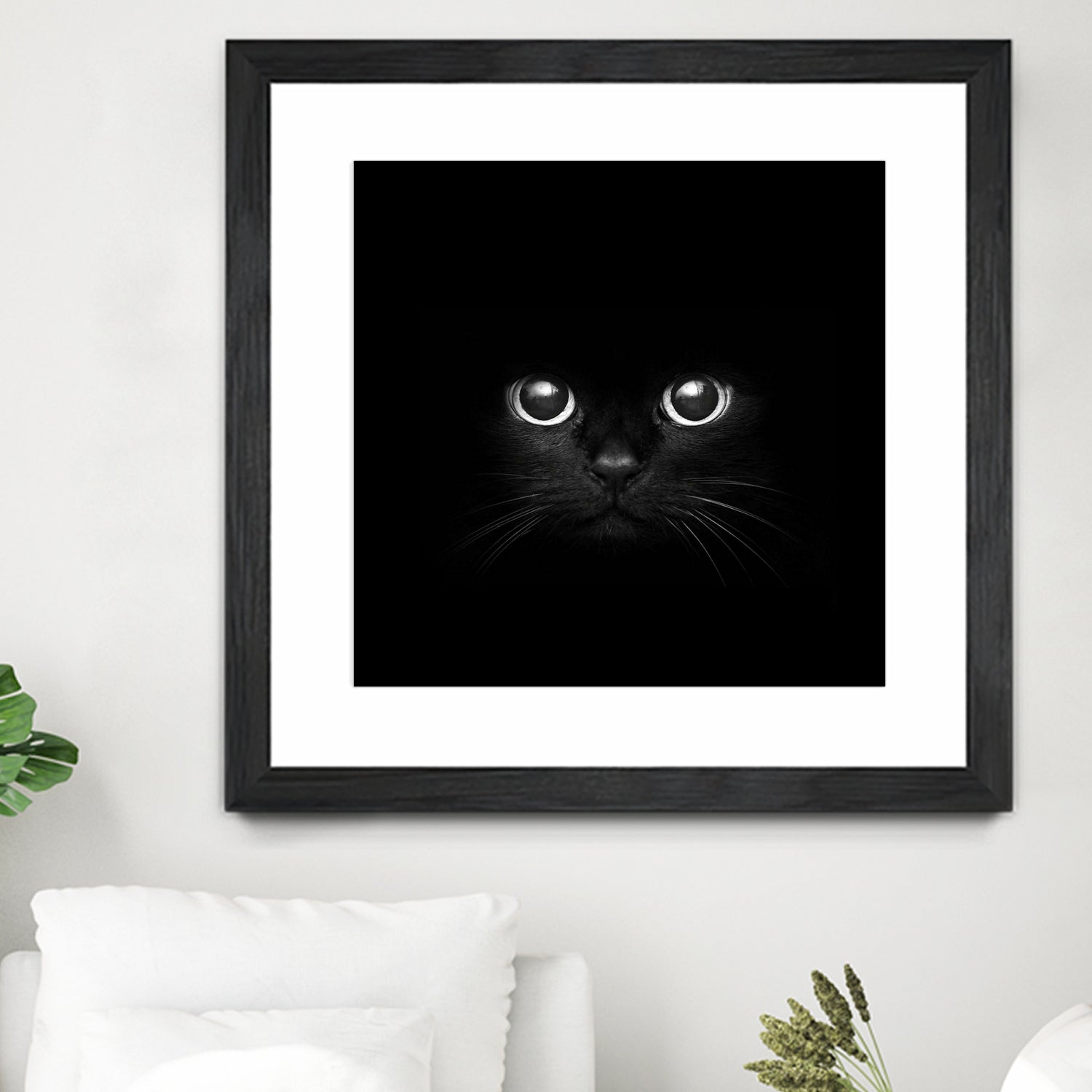 Black Cat Face Mask - Cute & Comfortable Halloween Costume Accessory for Adults & Kids - Perfect for Halloween Parties, Cosplay, and Themed Events