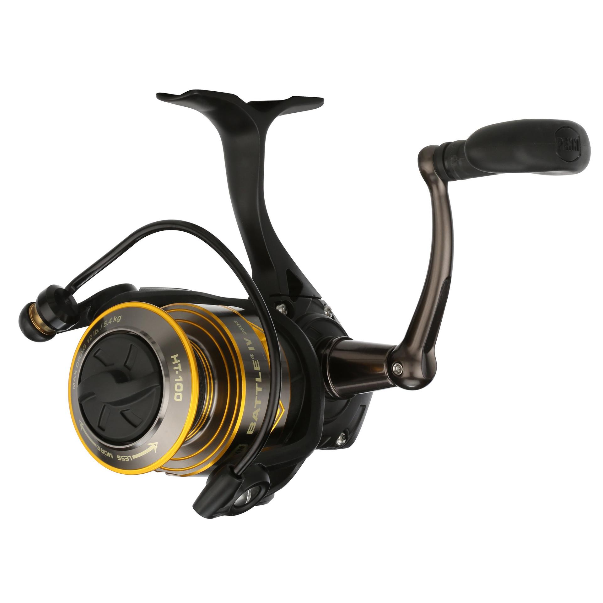 Battle IV Spinning Reel - High Performance Fishing Reel for Saltwater & Freshwater | Perfect for Bass, Trout & Offshore Fishing
