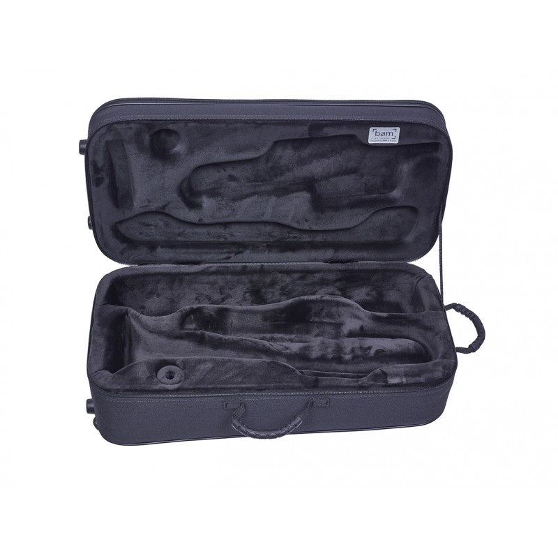 Bam Conservatoire Line Single Trumpet Case - Professional Black Trumpet Storage for Musicians | Perfect for School, Band Practice & Travel Protection