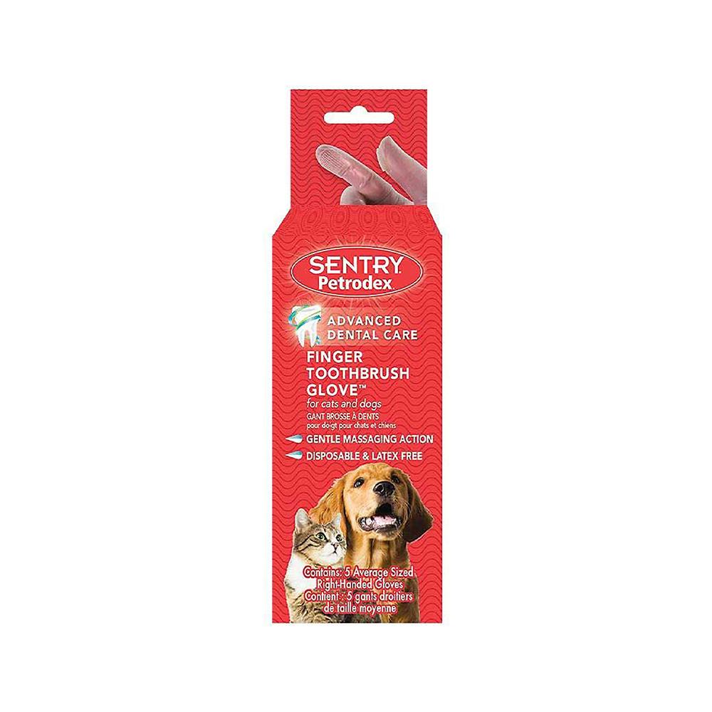 Dog & Cat Finger Toothbrush Gloves - Pet Dental Care Kit for Teeth Cleaning - Perfect for Home Grooming & Oral Hygiene Routine