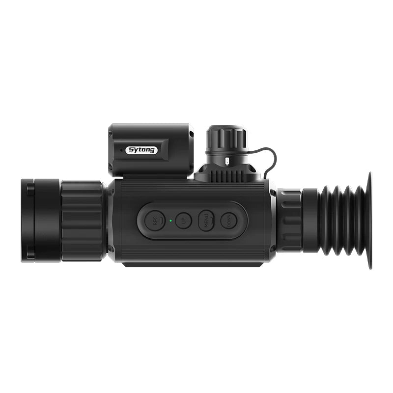 Sytong AM-03LRF Thermal Imaging Riflescope - Hunting Rifle Scope with Monocular Sight & Night Vision Camera for Outdoor Hunting, Wildlife Observation, and Security Surveillance