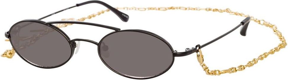 AR2C4SUN - Alessandra Rich 2 C4 Oval Sunglasses