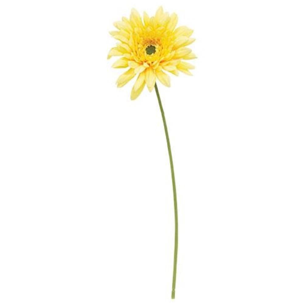 Blooming Daisy Artificial Flowers - Dark Yellow Stem for Home Decor, Wedding Centerpieces, and Party Arrangements