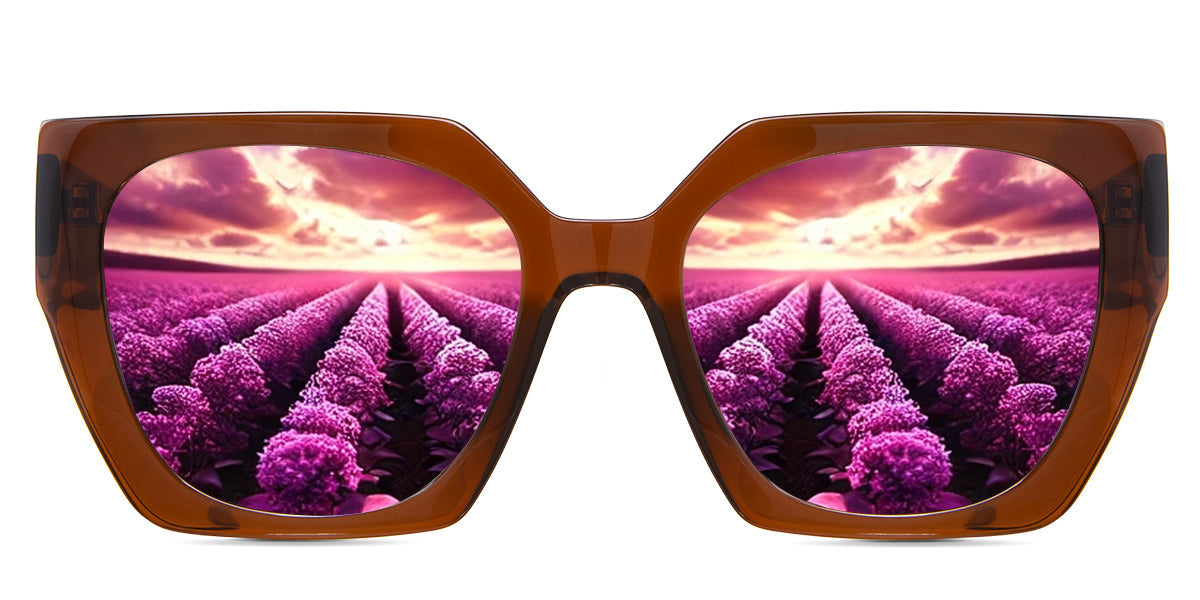 Lenor Women's Prescription Polarized Sunglasses - UV Protection, Stylish & Comfortable for Driving, Outdoor Sports & Daily Wear
