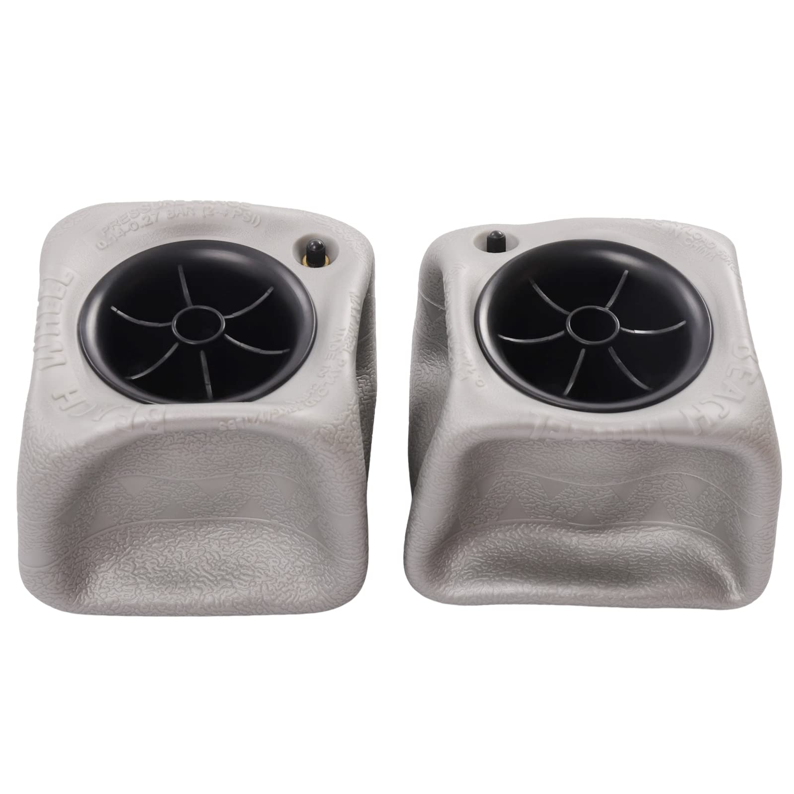 2-Pack Balloon Wheels - Heavy Duty Sand & Beach Cart Tires Replacement for Kayak Dolly, Canoe Cart, Utility Wagon - Perfect for Beach Trips, Camping Gear Transport & Outdoor Adventures