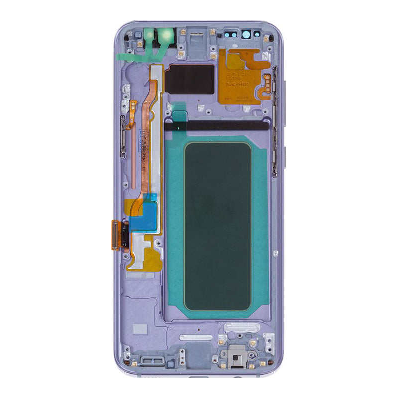 Original Samsung Galaxy S8 Plus LCD Screen Replacement with Frame - Full Assembly Kit for DIY Repair | Compatible with Home, Office & Travel Use