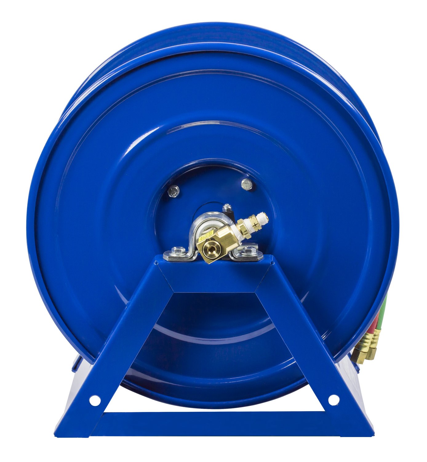 Dual Hose Hand Crank Welding Reel for Oxy-Acetylene | Coxreels 1275WL-3-150-C | 3/8