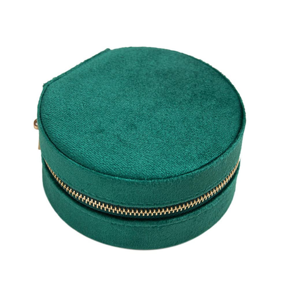 TOYOREY Small Plush Jewelry Box - Travel Necklace & Ring Storage Organizer with Multifunctional Packaging for Women | Perfect for Home, Travel, and Gift Giving