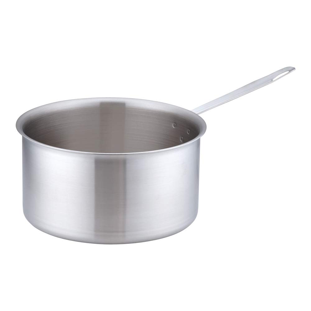Endoshoji ASTH406 Commercial Torino Stew Pan - 11.8 Inch (30cm) Induction Compatible Aluminum Clad 3-Layer Steel Pot - Professional Kitchen, Restaurant & Home Cooking - Made in Japan