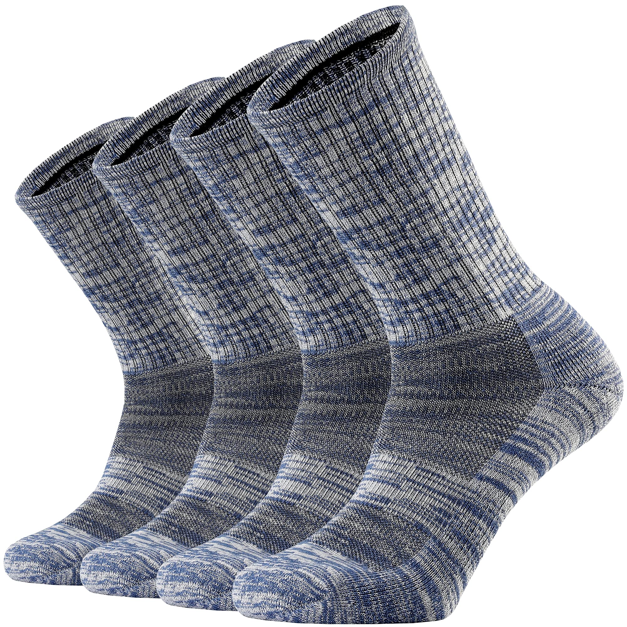 ONKE Merino Wool Crew Socks for Men - Moisture Wicking, Breathable & Soft Hiking Socks for Outdoor Activities, Camping and Daily Wear - Comfortable Performance Socks for All-Day Wear