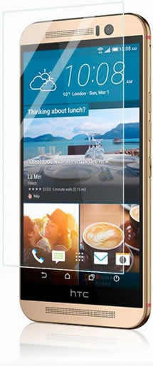HTC One M8 Tempered Glass Screen Protector - 9H Hardness, Anti-Scratch, Bubble-Free - Perfect for Daily Use & Outdoor Activities