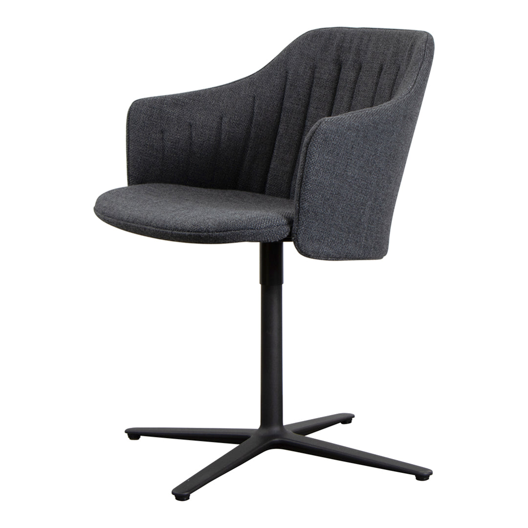 Premium Swivel Office Chair with Adjustable Height, Lumbar Support & Thick Seat Cushion - Ergonomic Computer Desk Chair for Home Office, Gaming & Workspace Comfort