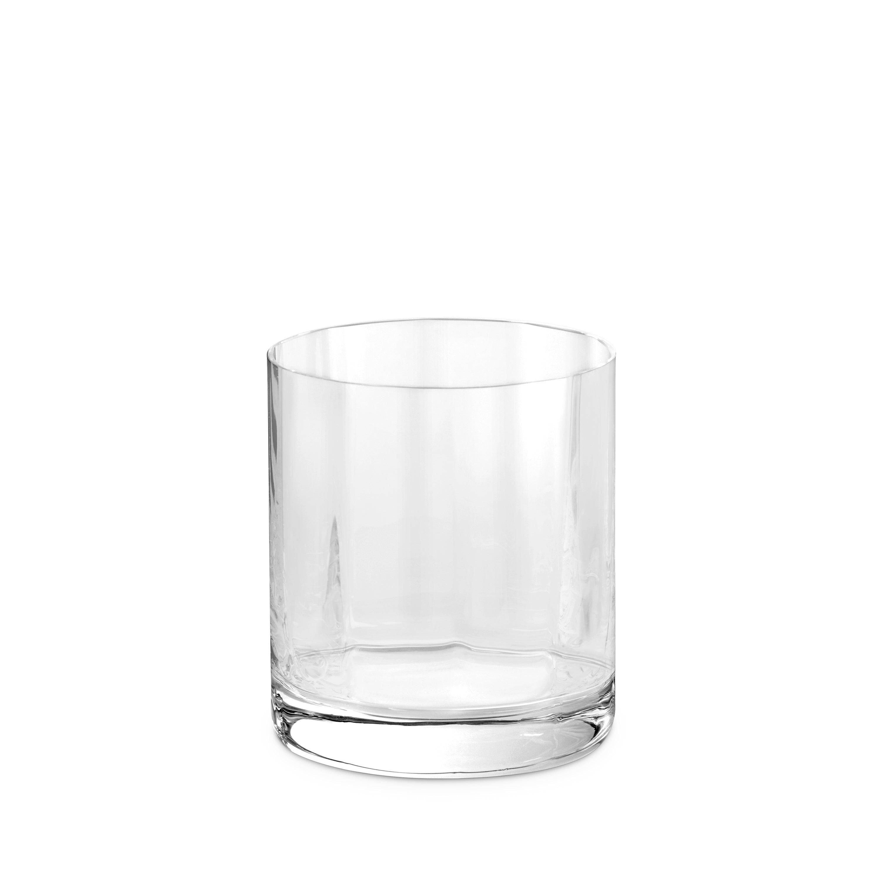 Premium Iris Double Old Fashioned Glasses Set of 2 - Vintage Style Whiskey Glasses for Bourbon, Scotch & Cocktails - Perfect for Home Bars, Gifts & Entertaining