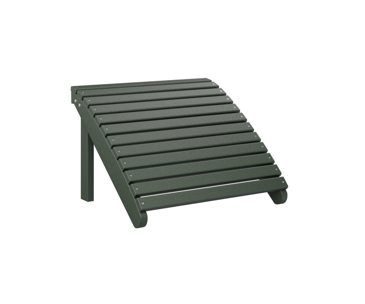Berlin Gardens Adirondack Footstool - Outdoor Patio Furniture, Durable Weather-Resistant Wooden Ottoman for Deck, Garden & Poolside Relaxation