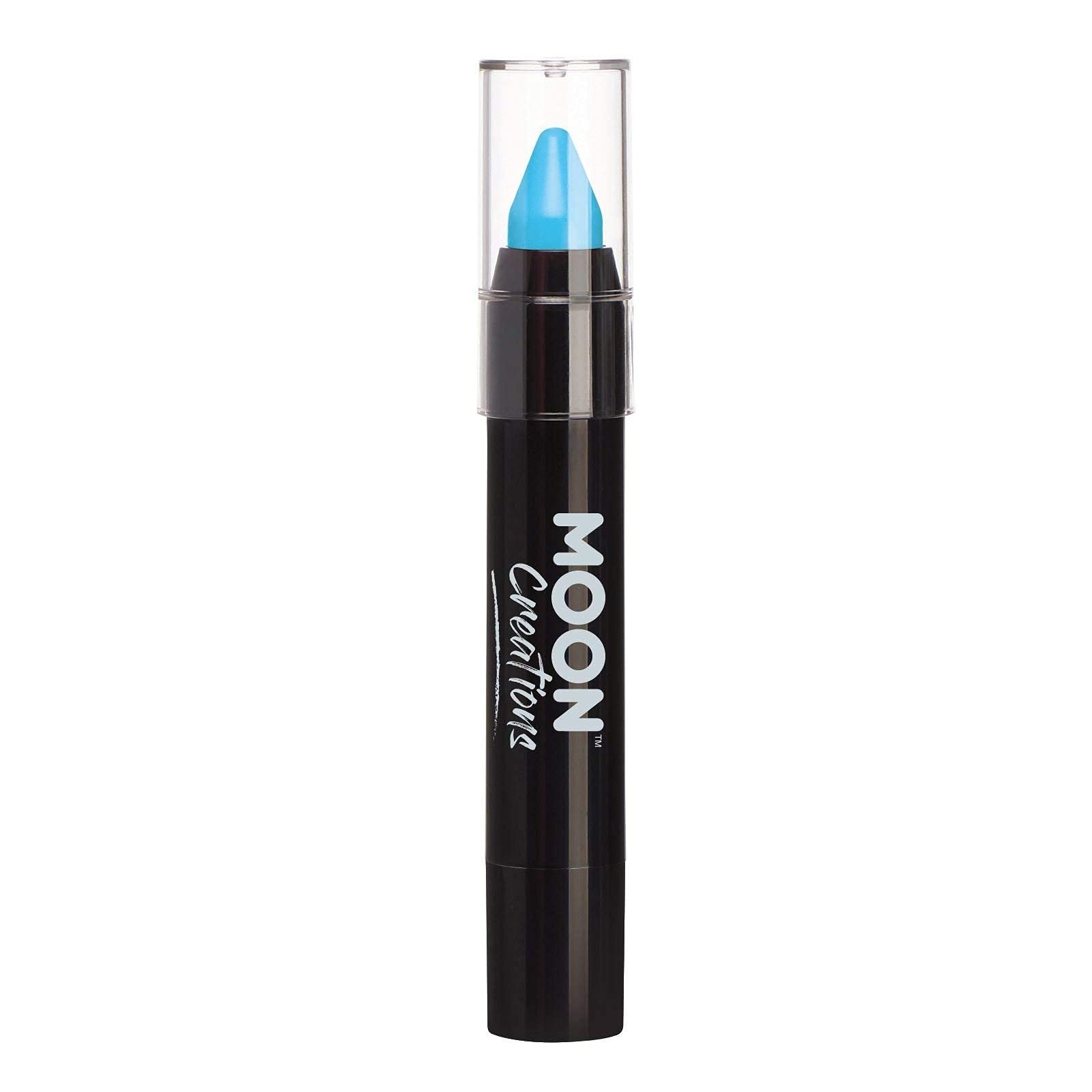 Moon Creations Face & Body Paint Stick Set - 12 Vibrant Colors for Kids & Adults, 0.12oz | Perfect for Halloween, Cosplay, Festivals & Birthday Parties
