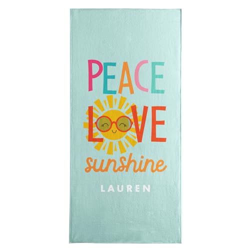 Peace Love Sunshine - Teal