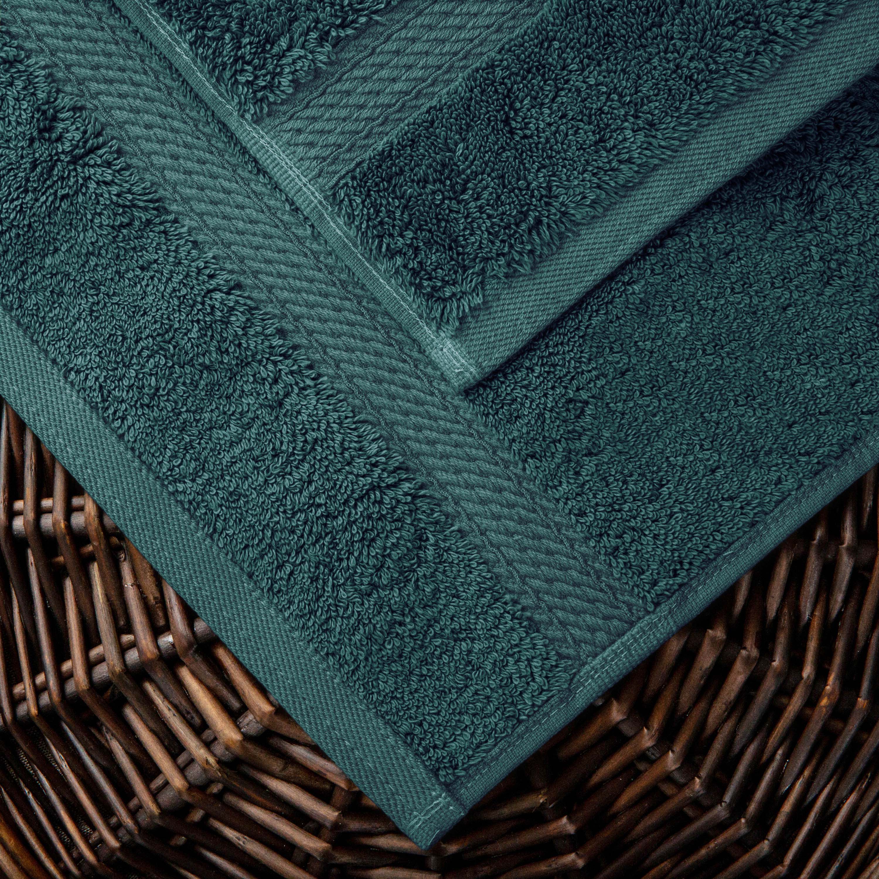 Premium 8-Piece Egyptian Cotton Towel Set - Ultra Soft, Heavyweight & Plush for Bath, Spa & Luxury Home Decor
