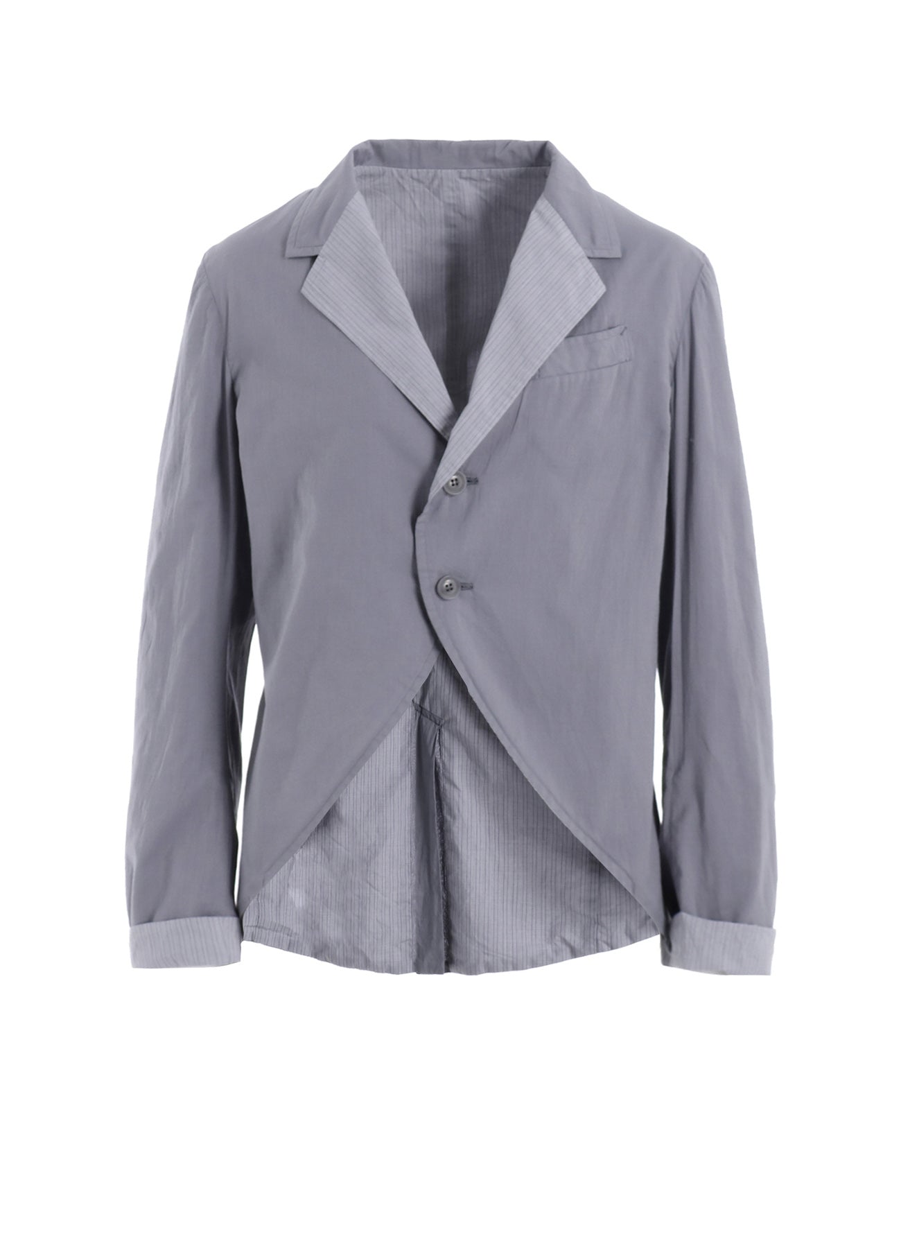 Stylish Cotton Lawn Garment Dye Swallowtail Jacket - Lightweight & Breathable for Spring/Summer Fashion - Perfect for Outdoor Events, Weddings & Casual Wear