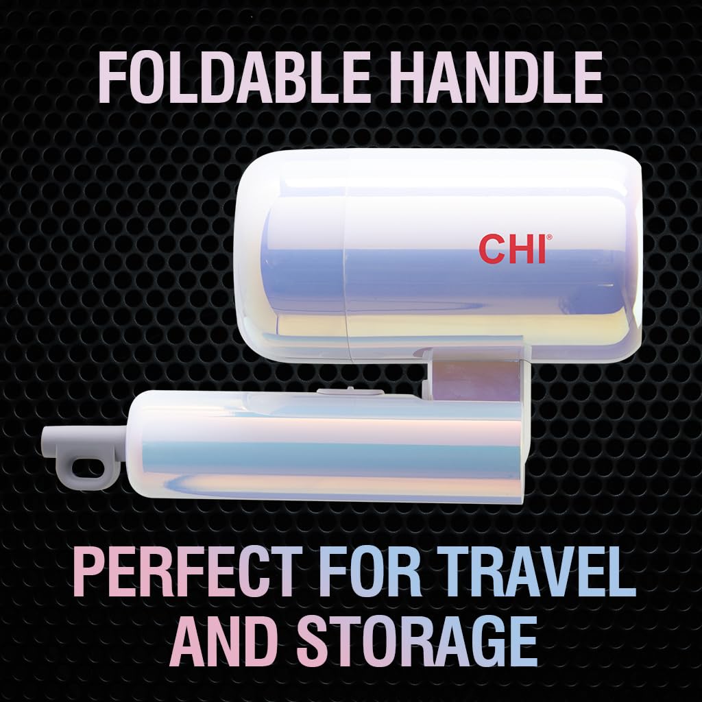 CHI The Pearly Hair Dryer - Professional Ionic Ceramic Hair Dryer for Fast Drying & Frizz Control - Perfect for Home & Salon Use