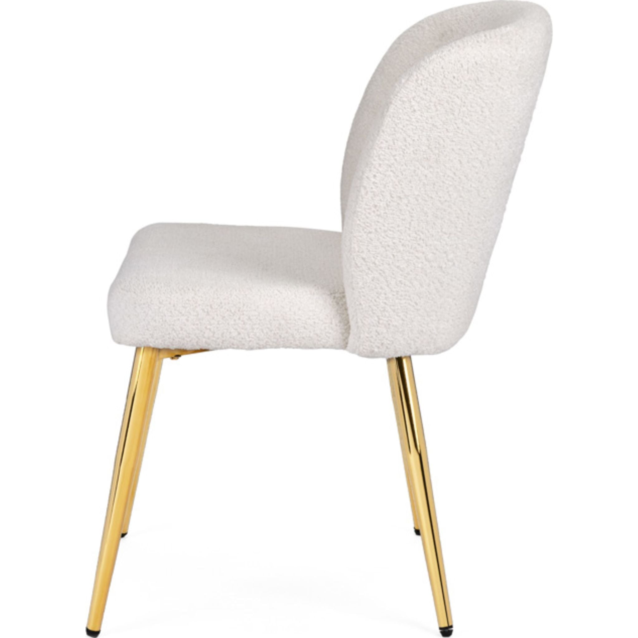 Barclay Ivory Side Chair - Modern Upholstered Dining Chair for Kitchen, Dining Room & Office (102809)