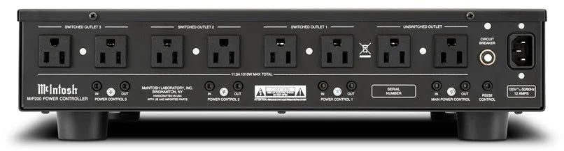 McIntosh MIP200 Premium Power Controller - High-Performance Audio Power Management for Home Theater & Stereo Systems - Perfect for Audiophiles & Music Enthusiasts
