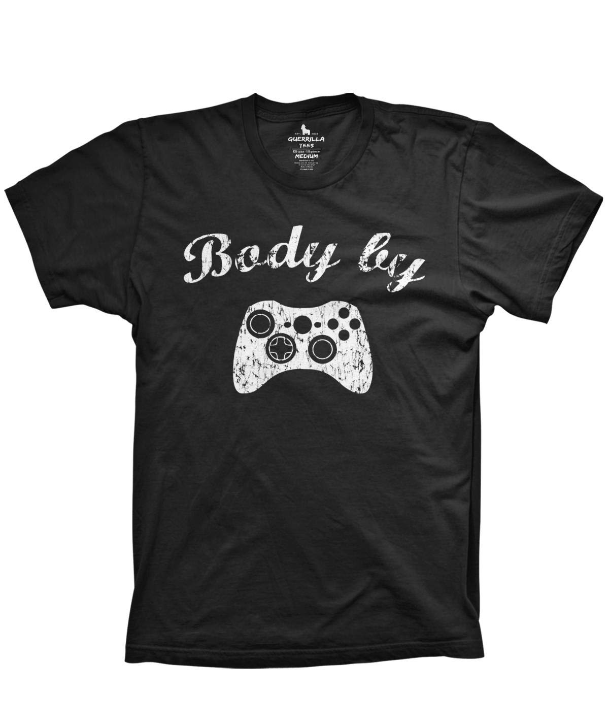 Guerrilla Tees Gaming T-Shirts for Men - Cool Video Game Graphic Tees for Casual Wear & Gamer Gifts