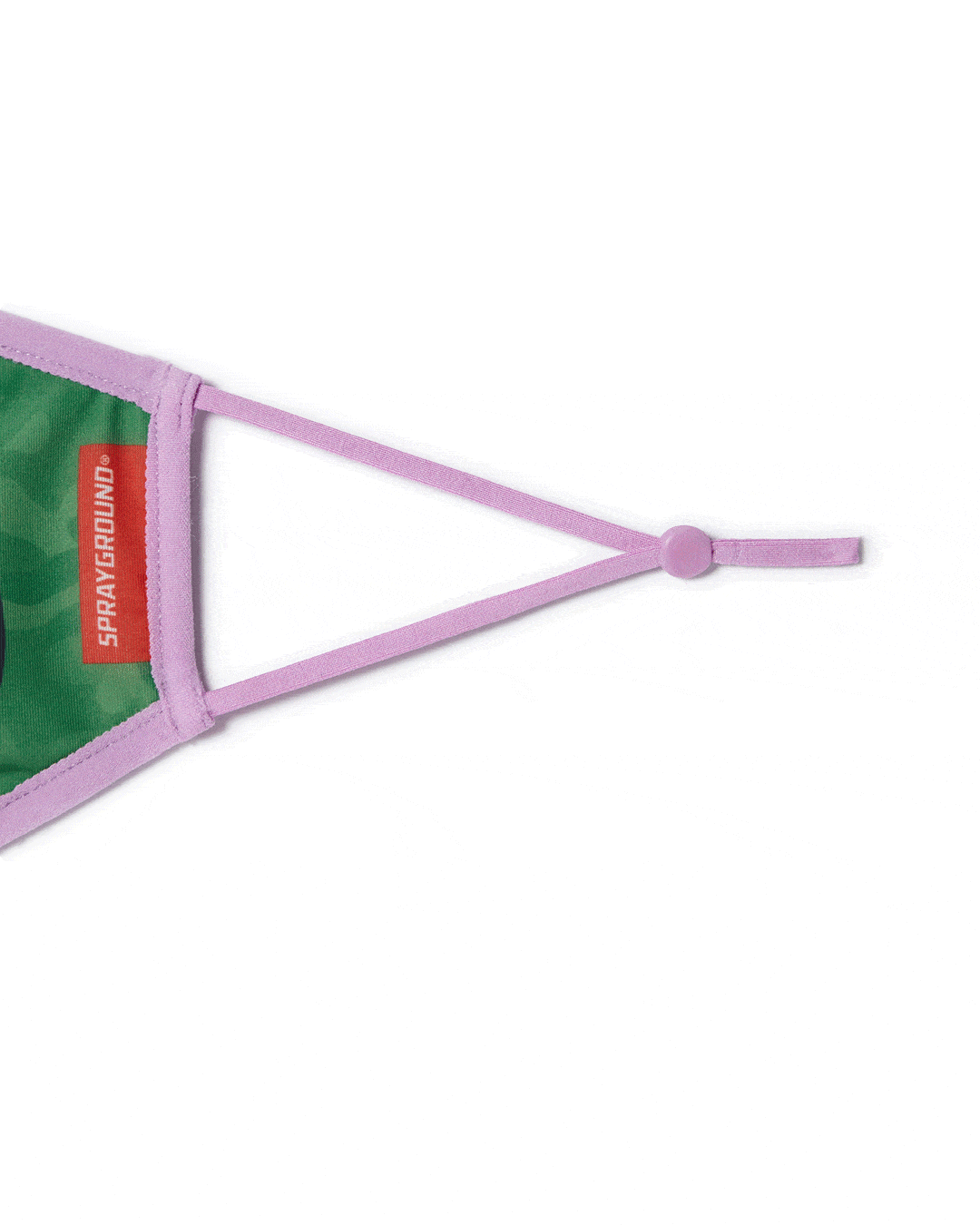 Adult TMNT Donatello Shark Form-Fitting Face Mask - Comfortable & Breathable for Cosplay, Halloween, and Costume Parties
