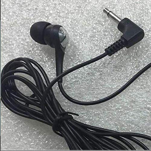 200 Pack Single Ear Earphone Mono Earbud Bulk Disposable Headphones - Compatible with iPhone, Android, MP3 Player - Perfect for Call Centers, Gyms, and Workouts