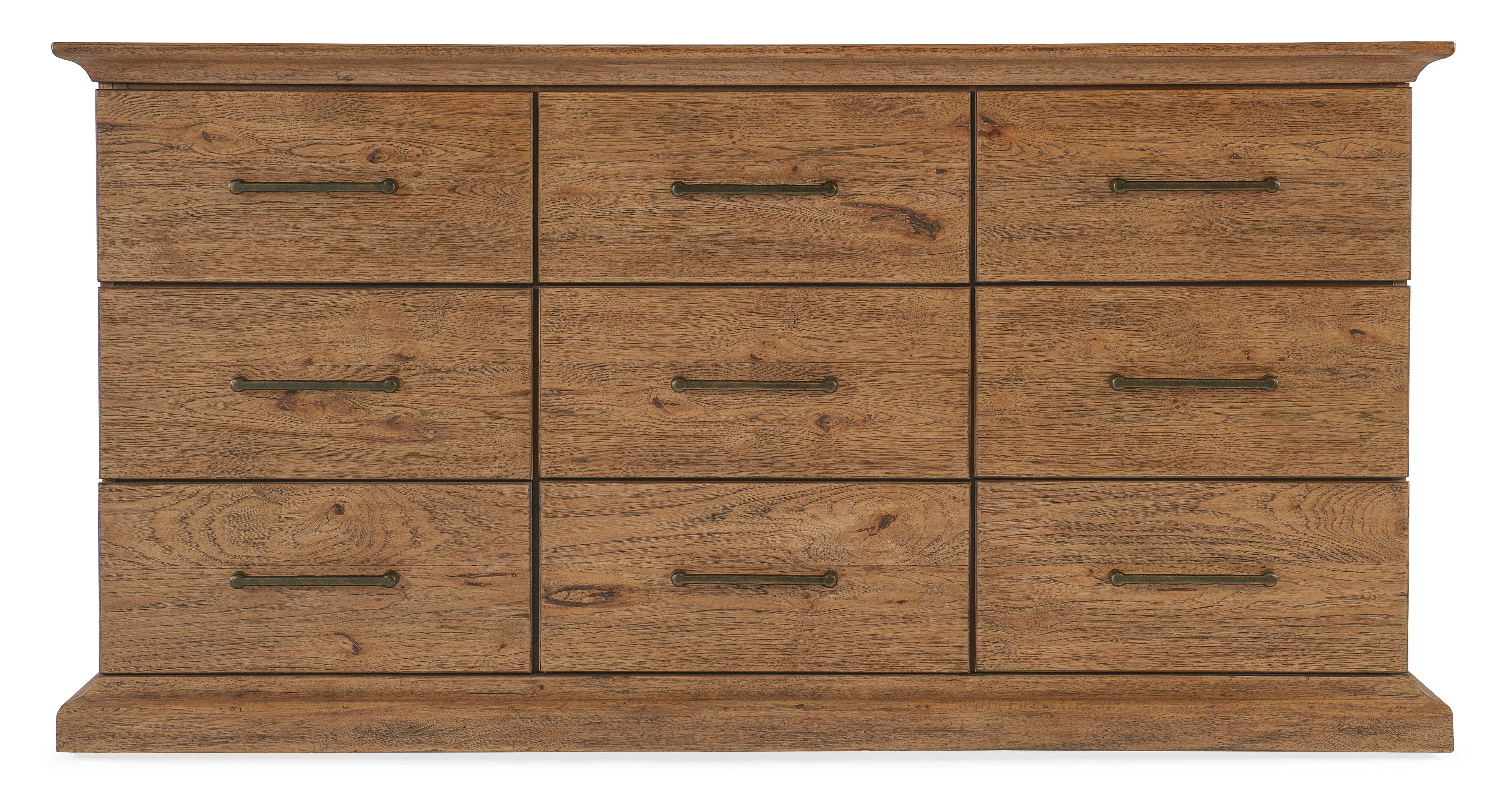 Big Sky 9-Drawer Dresser - Spacious Wooden Chest of Drawers for Bedroom Storage & Organization | Perfect for Master Bedroom, Guest Room, or Nursery Closet