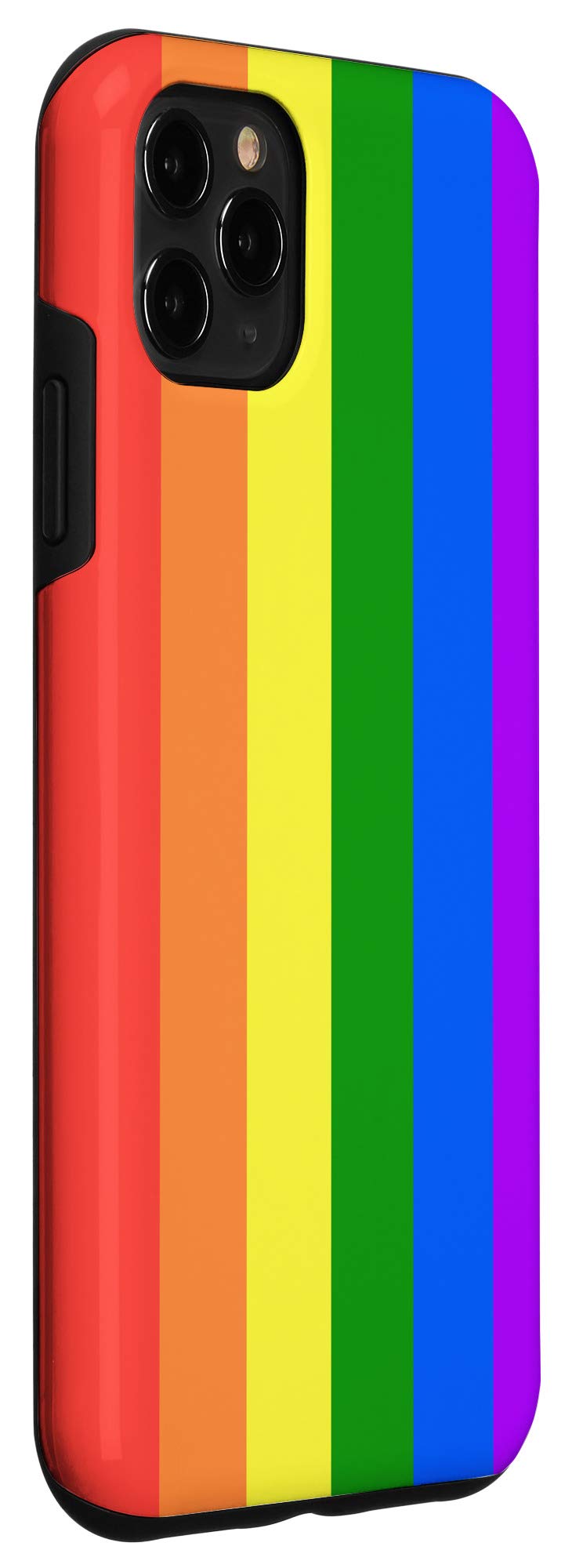 iPhone 11 Pro Max Case with LGBT Rainbow Flag Design - Durable Protective Cover for Pride Month, LGBTQ+ Support & Everyday Use