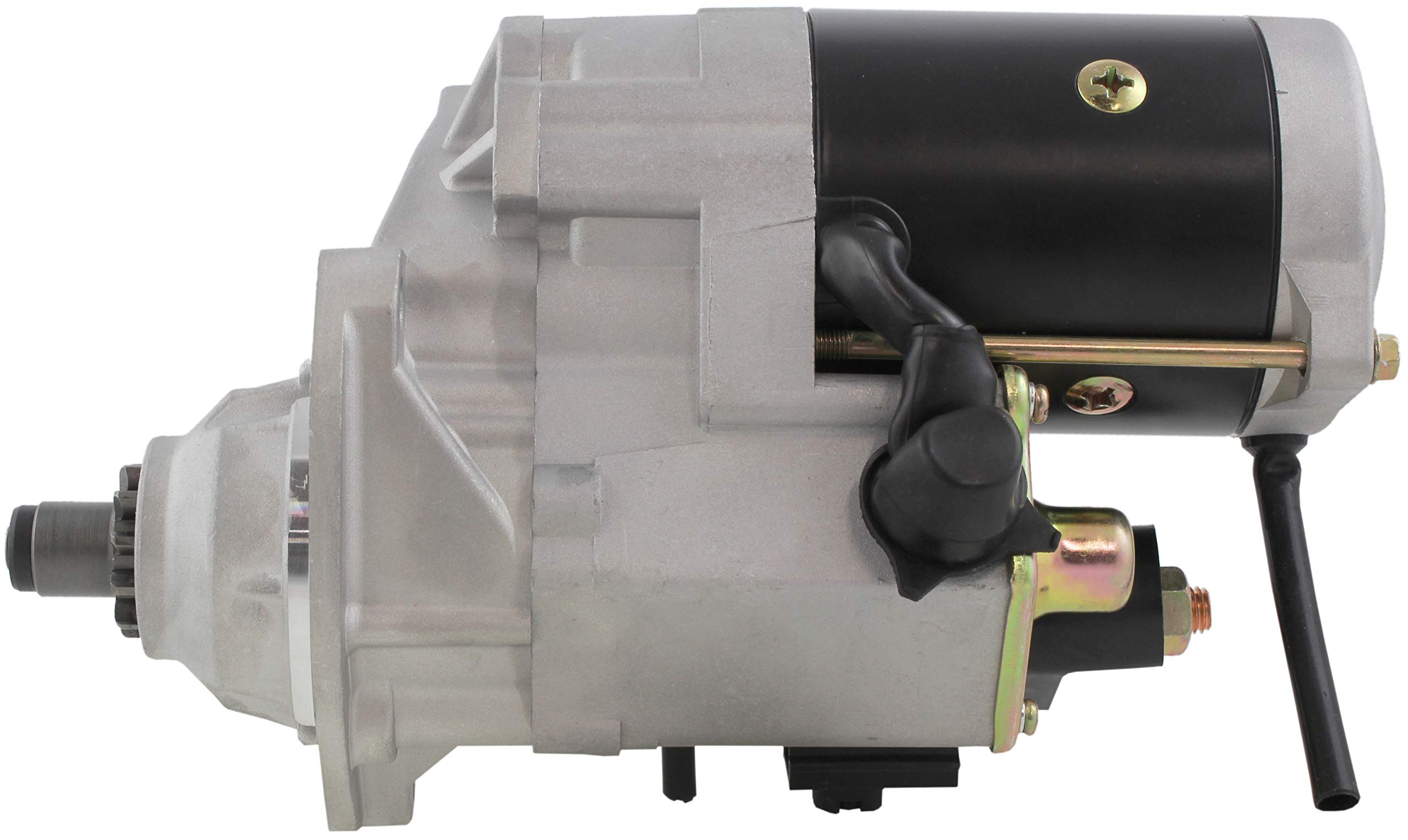 Gladiator 12V 3KW 250A Heavy-Duty Metal Tractor Starter Motor - Compatible with IHC/Farmall 806D, 856D, 1206D, 1256D, 1456D, 1566D, 2806D, 2826D, 766D, 966D Diesel Tractors (1963-1976 Models) - Ideal for Agricultural Equipment, Farming Machinery & Tractor Engine Repair